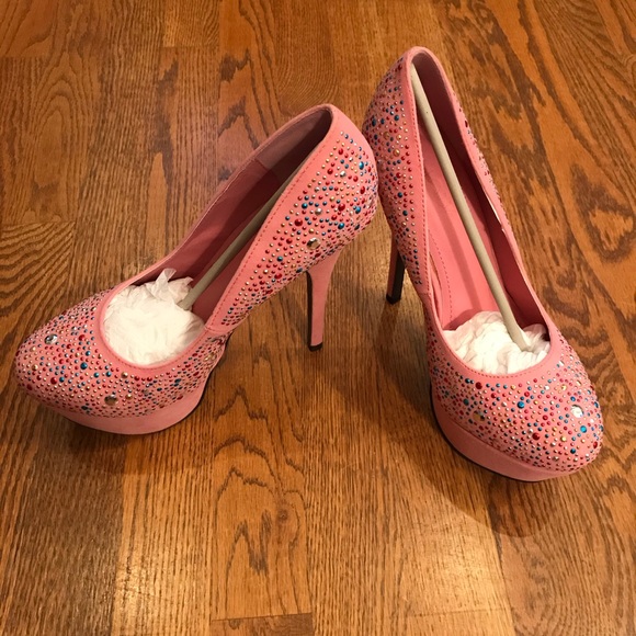 Liliana Paulette Sparkle Heels - Picture 4 of 6